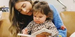 Sara Martinez and her daughter