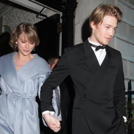 Taylor Swift and Joe Alwyn
at the British Vogue Fashion and Film BAFTA party in  London Feb 10, 2019.