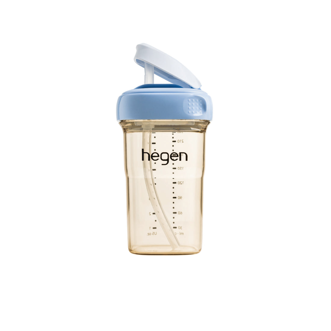 Hegen PCTO™ 240ml/8oz Straw Cup PPSU Blue (Slow Flow)