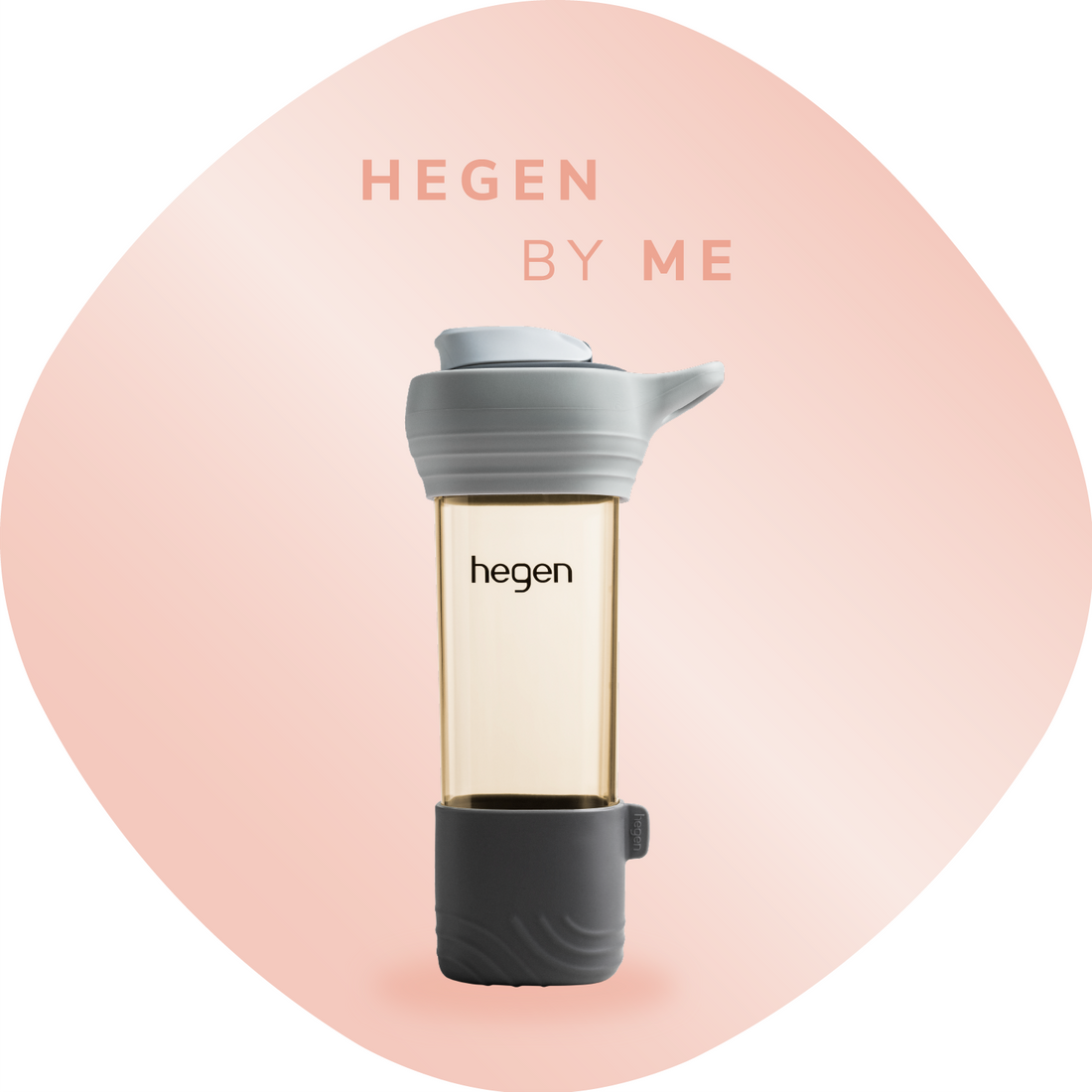 Personalize your Hegen PCTO™ 450ml/15oz Lifestyle Bottle PPSU Slate Grey with Loop and Boot