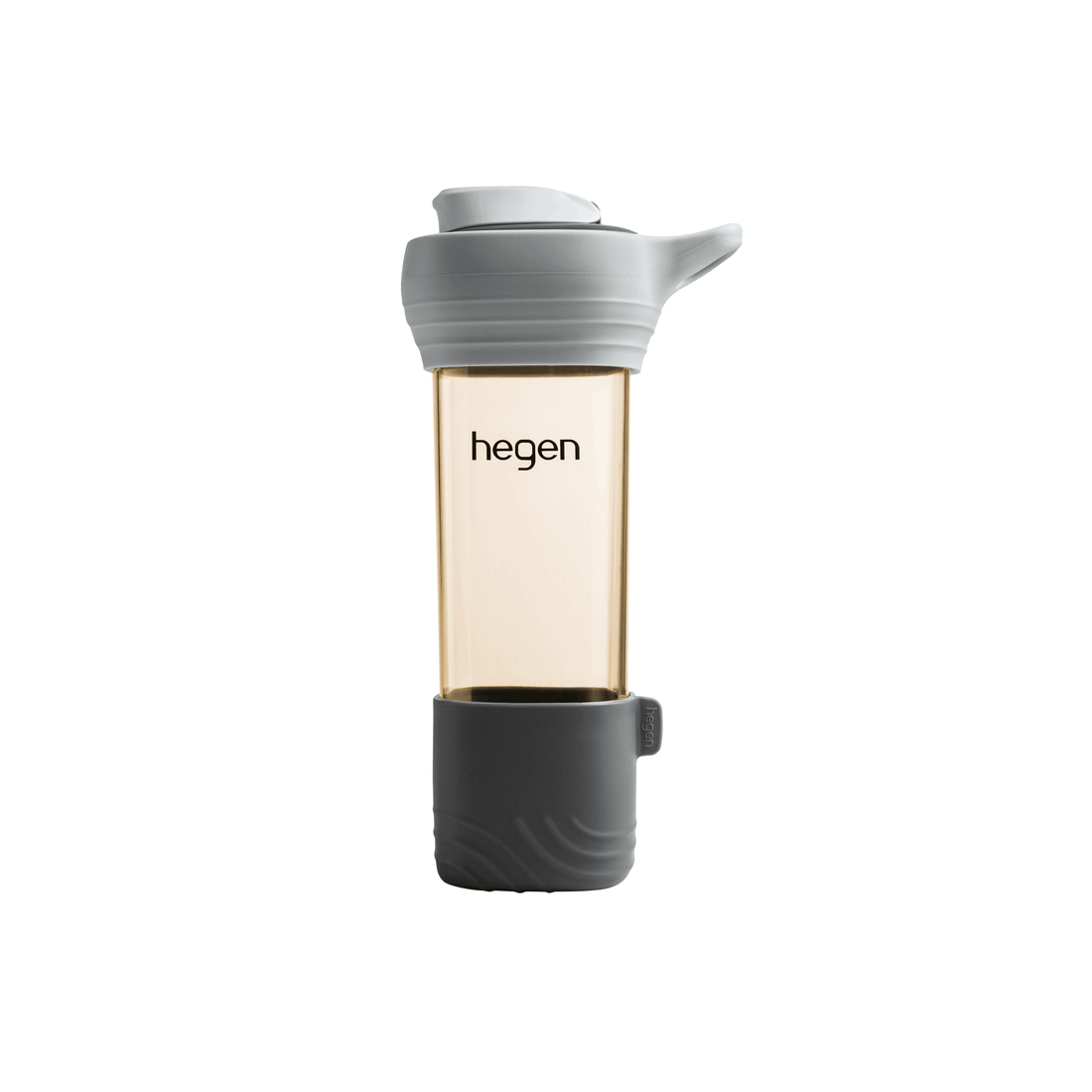Hegen PCTO™ 450ml/15oz Lifestyle Bottle PPSU Slate Grey with Loop and Boot
